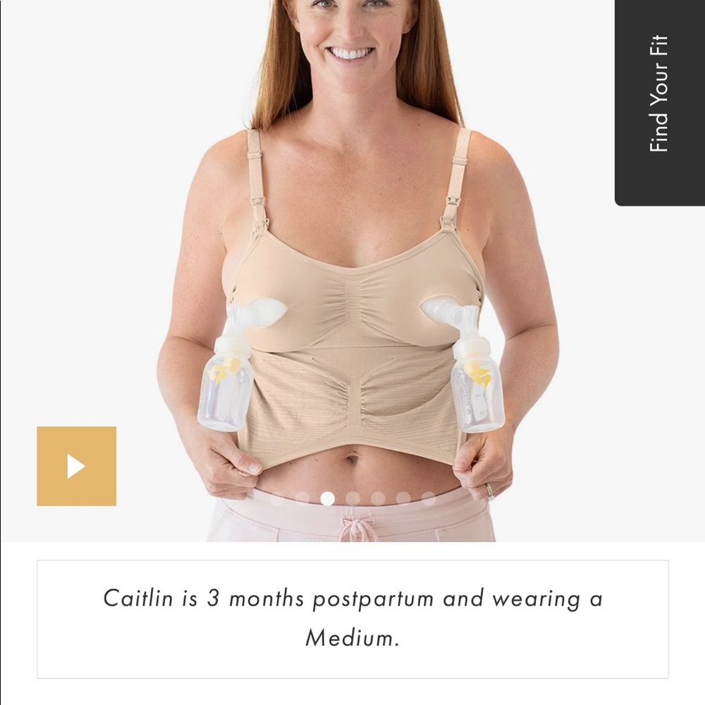 Kindred bravely sublime hands free nursing and pumping bra